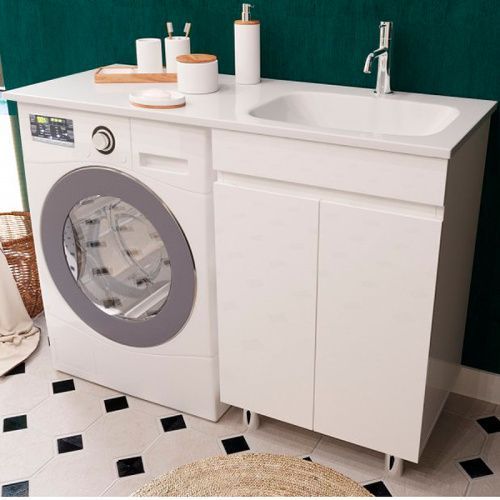 Тумба с раковиной Эстет Barcelona Luxe ФР-00007066 120х50 напольная цвет белый