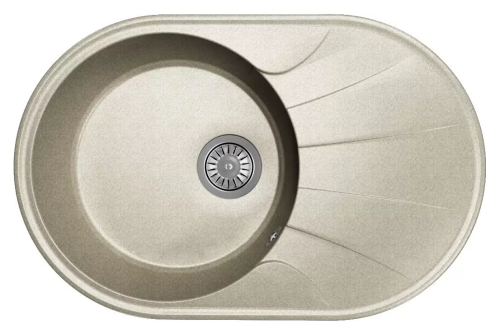 Кухонная мойка Dr.Gans Виола 740 25.140.C0740.408 75х50 цвет серый поверхность матовая