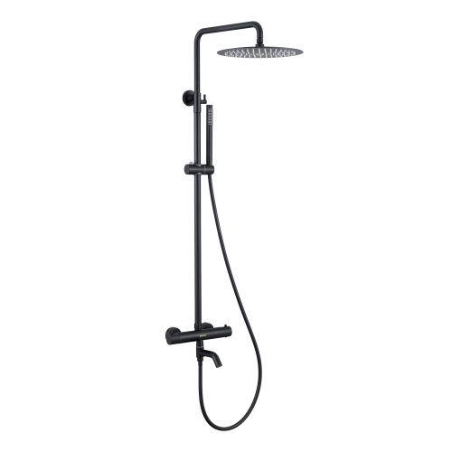 Душевая стойка Berges Kalisto 075022 настенная цвет черный