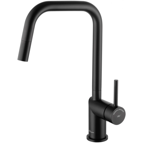 Смеситель для кухни Wonzon & Woghand WW-6018-MB на мойку черный