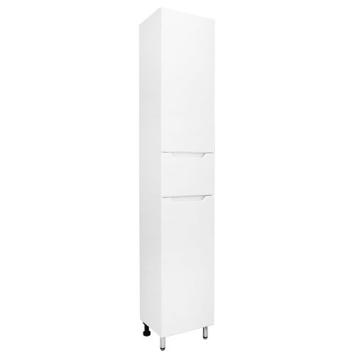 Шкаф-пенал Loranto Палермо CS00090466 40х190 напольный цвет белый