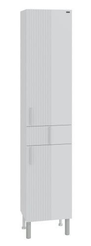 Шкаф-пенал СанТа Вега 700449 40х200 напольный цвет белый