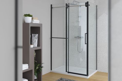 Душевой уголок Kolpa-San VIRGO 513200 120х90 стекло прозрачное профиль серебро без поддона