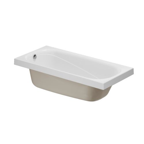 Ванна акриловая Niagara Atrio NG-A16070 160х70 пристенная прямоугольная без ножек и каркаса