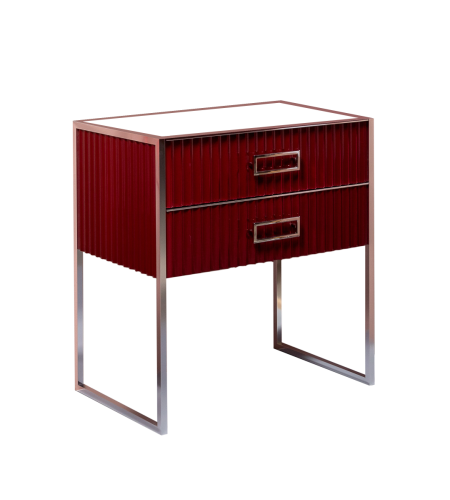 Тумба под раковину Armadi Art Monaco 866-080-RCR 80х50 напольная цвет красный