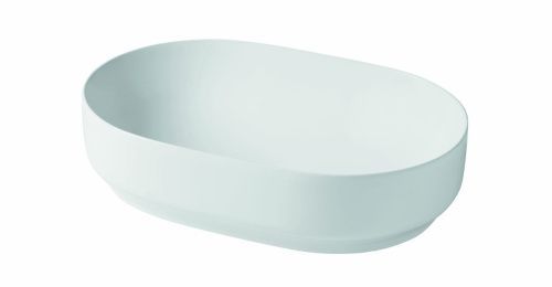 Раковина керамическая Hidra Gio G60E/026 60х40 накладная цвет черный без отверстий под смеситель