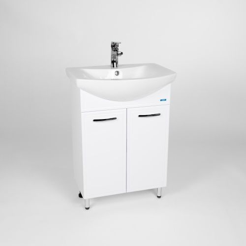 Тумба под раковину Viant Милан VMIL60BA-T2ST 60х30 напольная цвет белый