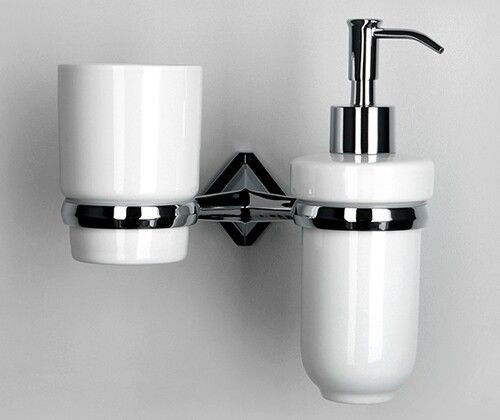 Стакан с дозатором WasserKRAFT 1189C - фото 2