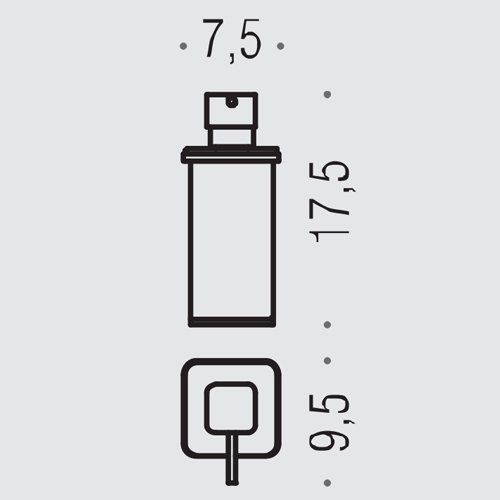 Дозатор Colombo Lulu B9322.CR-VAN - фото 2