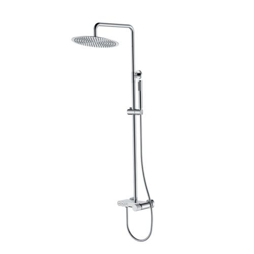 Душевая стойка Boheme Stick 128-CRCR.3 настенная цвет хром