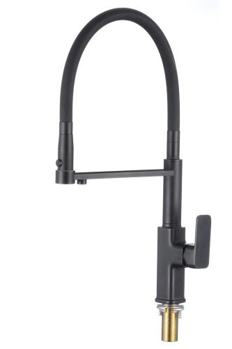 Смеситель для кухни Savol S-L1808H-01 на столешницу черный