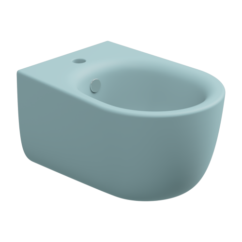 Биде подвесное GSG Ceramic Design Hit! HIBISO037 цвет голубой