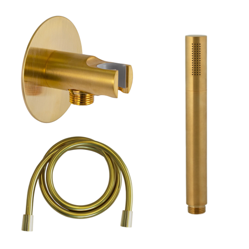 Душевой гарнитур Daniel  A546XB435DP настенный золото