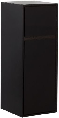 Шкаф Aquanet Милан 00306376 40х90 подвесной цвет черный