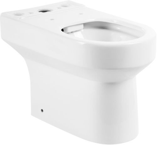 Чаша унитаза напольная BelBagno NORMA BB339CPR цвет белый без бачка с сиденьем микролифт безободковая каскадный смыв