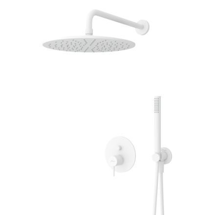 Душевая система Cezares LEAF LEAF-DSIP-30-L-BIO встраиваемая в стену цвет белый