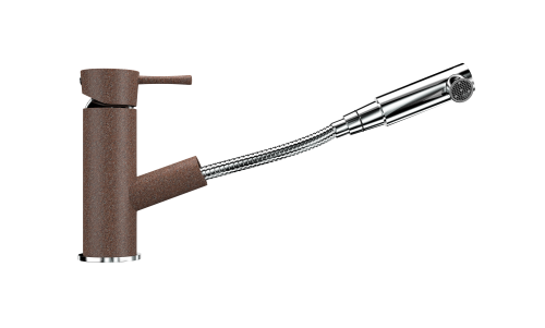 Смеситель для кухни Ulgran Classic U-009-307 на мойку оранжевый