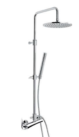 Душевая стойка Emmevi 9100281CR настенная цвет хром