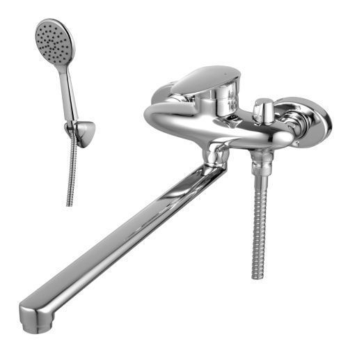 Смеситель для ванны LeMark Status LM4417C настенный хром