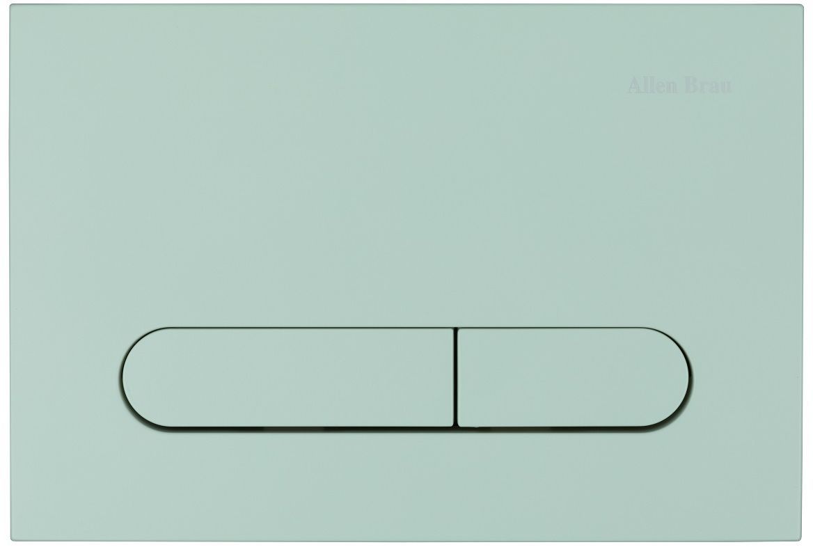 Клавиша смыва механическая Allen Brau 9.2PR01.MT цвет зеленый
