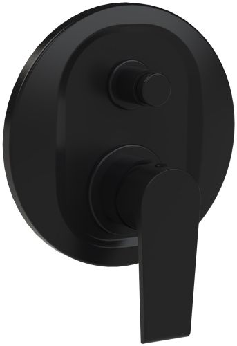 Смеситель для душа Mariani Artic В14173AT встраиваемый в стену черный