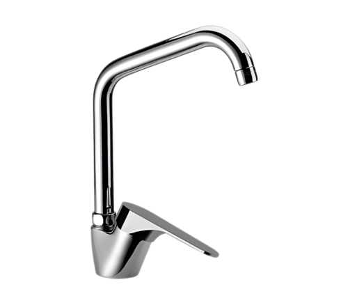Смеситель для кухни Remer Class Line L42U на столешницу хром