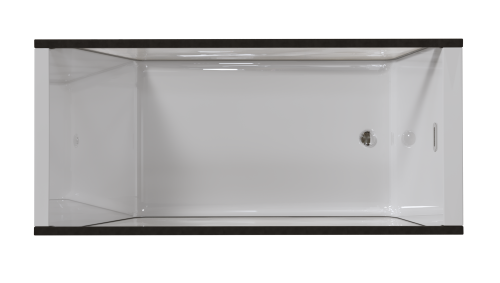 Ванна акриловая Aima Design NEO 01нео1775с2с 170х75 отдельностоящая прямоугольная с каркасом