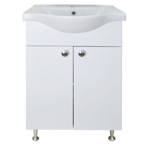 Тумба с раковиной Loranto Моника CS00071367 70х50 напольная цвет белый