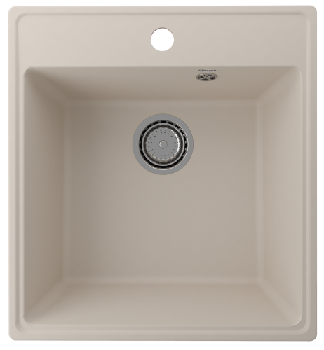Кухонная мойка Ulgran Quartz Forte 460-02 45х50 цвет бежевый