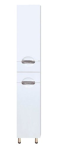 Шкаф-пенал Misty Лаванда Э-Лав05035-011Л 40х190 напольный цвет белый