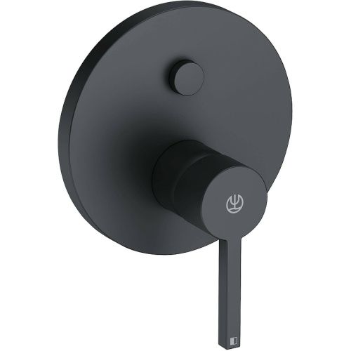 Смеситель Kludi NOVA FONTE Puristic 206593915 встраиваемый в стену черный