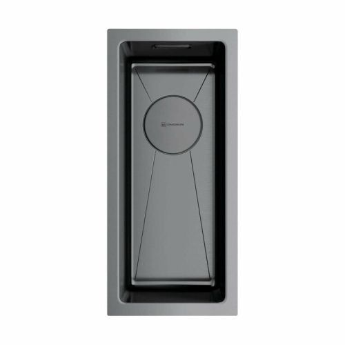 Кухонная мойка Omoikiri TAKI 4973105 20х45 цвет вороненая сталь поверхность полированная