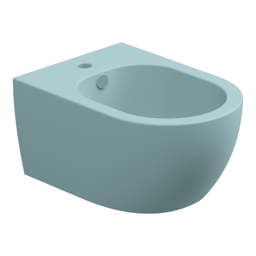 Биде подвесное GSG Ceramic Design Like LKBISO037 цвет голубой