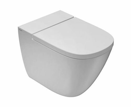 Чаша унитаза приставная Globo Stockholm LA001BI цвет белый без сиденья