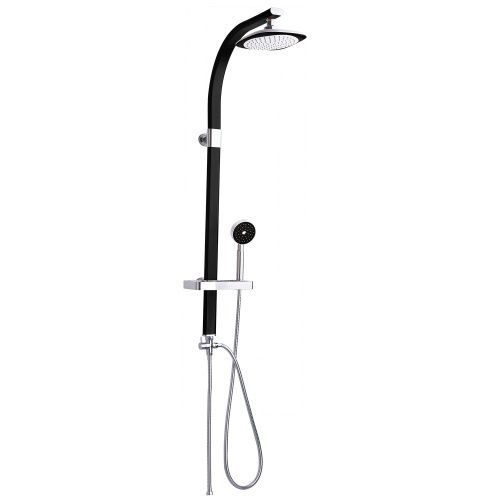Душевая стойка Creavit SH772 настенная цвет черный