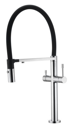 Смеситель для кухни Boheme Uno 115-CR на мойку хром