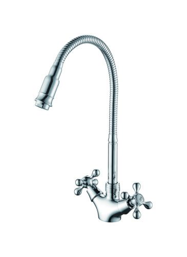 Смеситель для кухни D-Lin D153810-Q на мойку хром