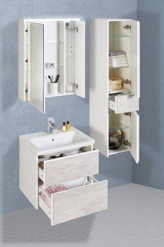 Зеркало-шкаф Roca Ronda ZRU9303008 70х80 подвесной цвет белый