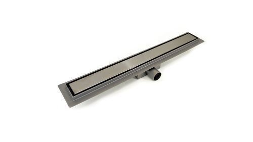 Душевой лоток Esbano META ESTRMETTILE80GM 85х10 оружейная сталь