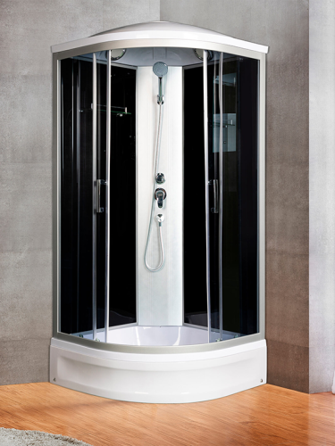 Душевая кабина River DESNA 10000002180 90х90 четверть круга с крышей ориентация универсальная