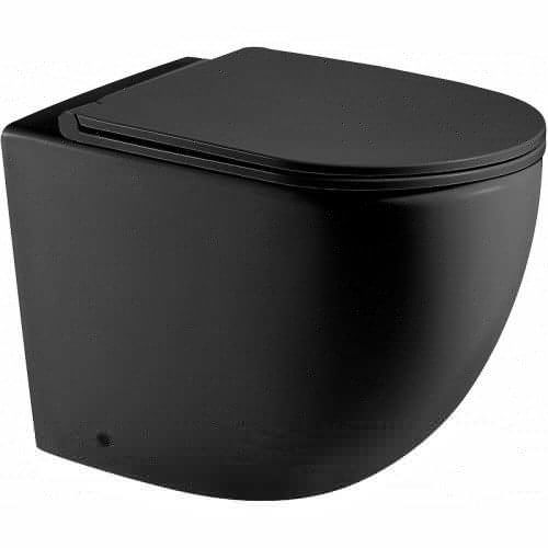 Унитаз приставной WeltWasser 10000006179 белый с сиденьем микролифт безободковый душевой смыв