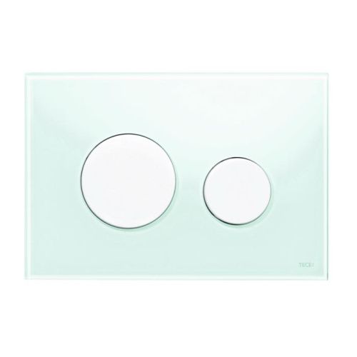 Клавиша смыва механическая Tece TECEloop 9240651 цвет белый/зеленый