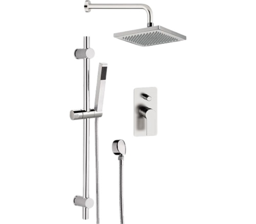 Душевая система Remer Energy EY09LS01O встраиваемая в стену цвет хром