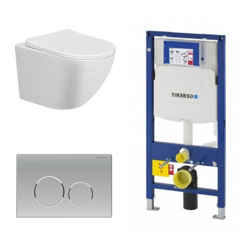 Сет унитаз + инсталляция + кнопка 111.300.00.5+FP.330.46.01+AM25010