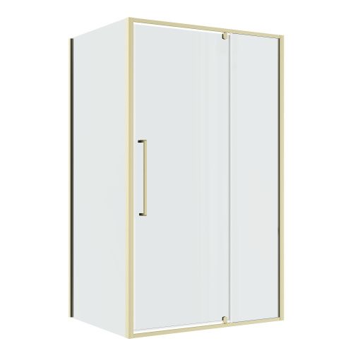 Душевой уголок Niagara Nova NG-45-12ASG-A90SG-34 120х90 стекло прозрачное профиль золото без поддона