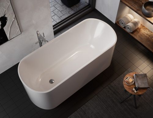 Ванна акриловая Kolpa-San BETTY 577600 170х75 отдельностоящая овальная с ножками