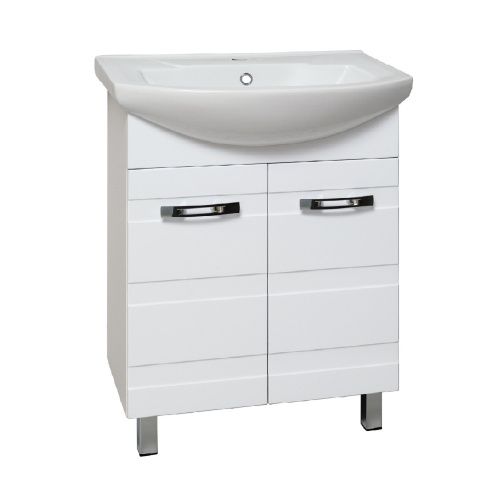 Тумба под раковину Runo Турин УТ000002093 60х30 напольная цвет белый