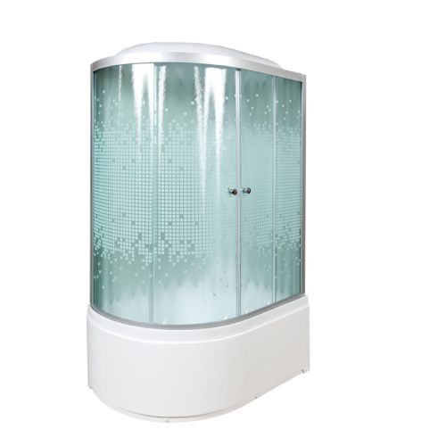 Душевая кабина AvaCan L920REL 120х80 асимметричная с крышей ориентация правая