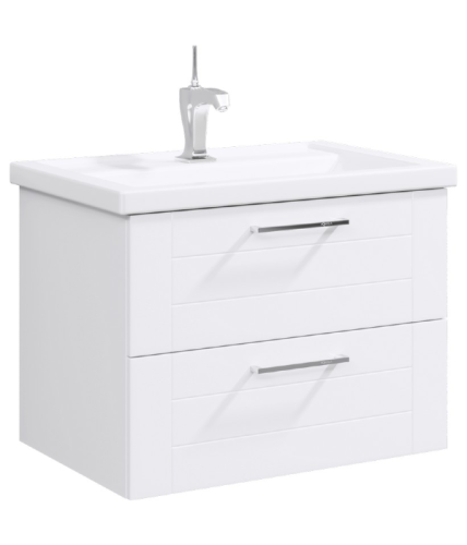 Тумба под раковину Aqwella Y MAN01072 70х50 подвесная цвет белый