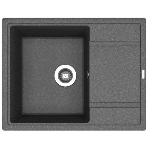 Кухонная мойка Florentina Липси 650 20.125.C0650.102 65х50 цвет черный поверхность матовая